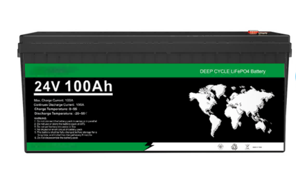 24V 100Ah LiFePO4 Battery Pack