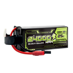 24000 mah 6S/8S 23.1V/30.8V 25C drone battery cell